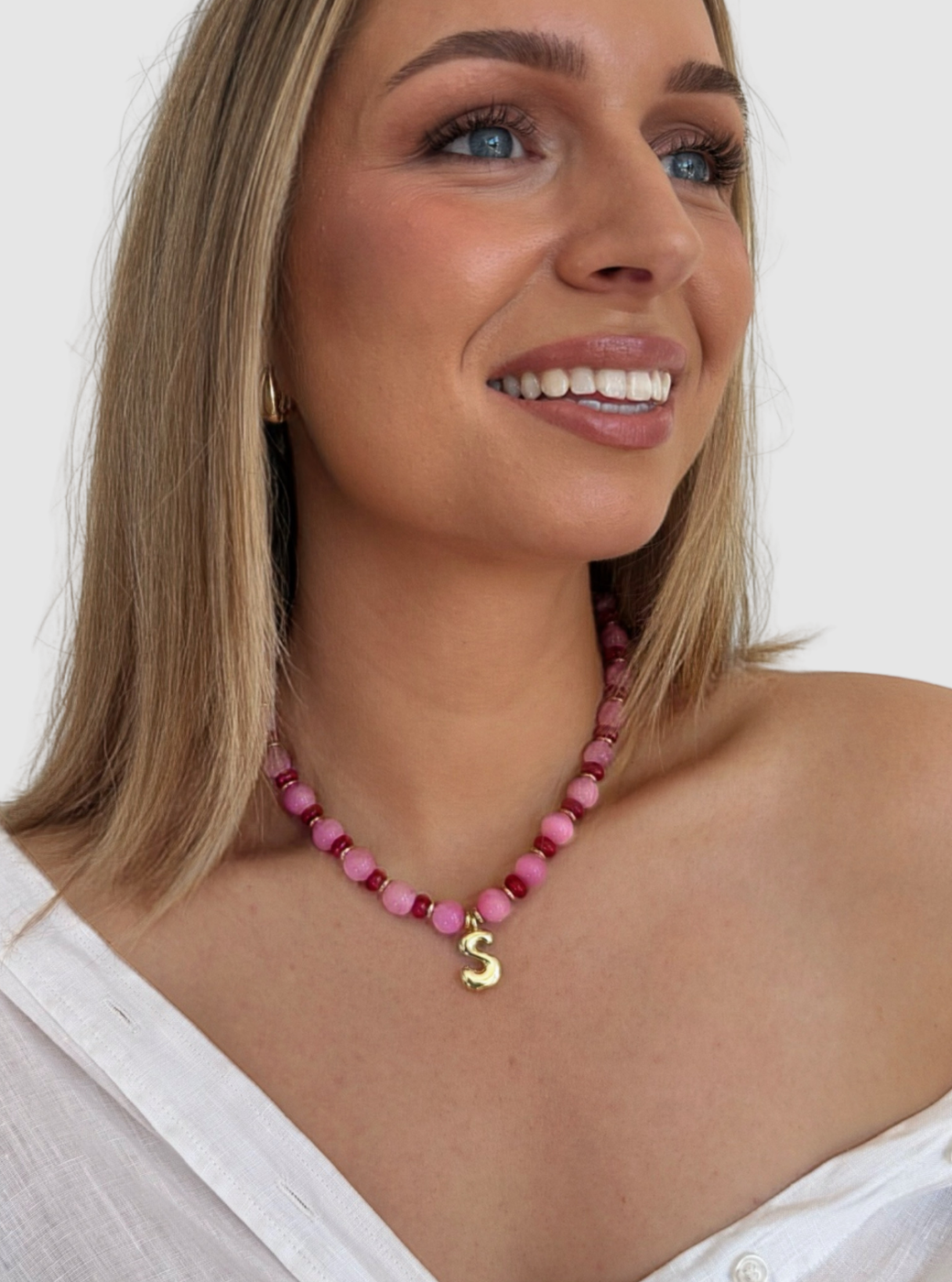Lulu Initial Necklace
