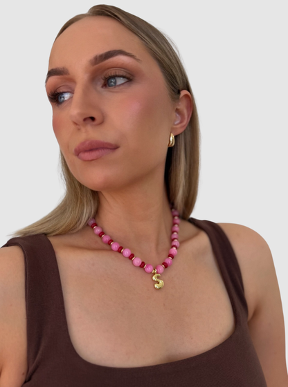 Lulu Initial Necklace