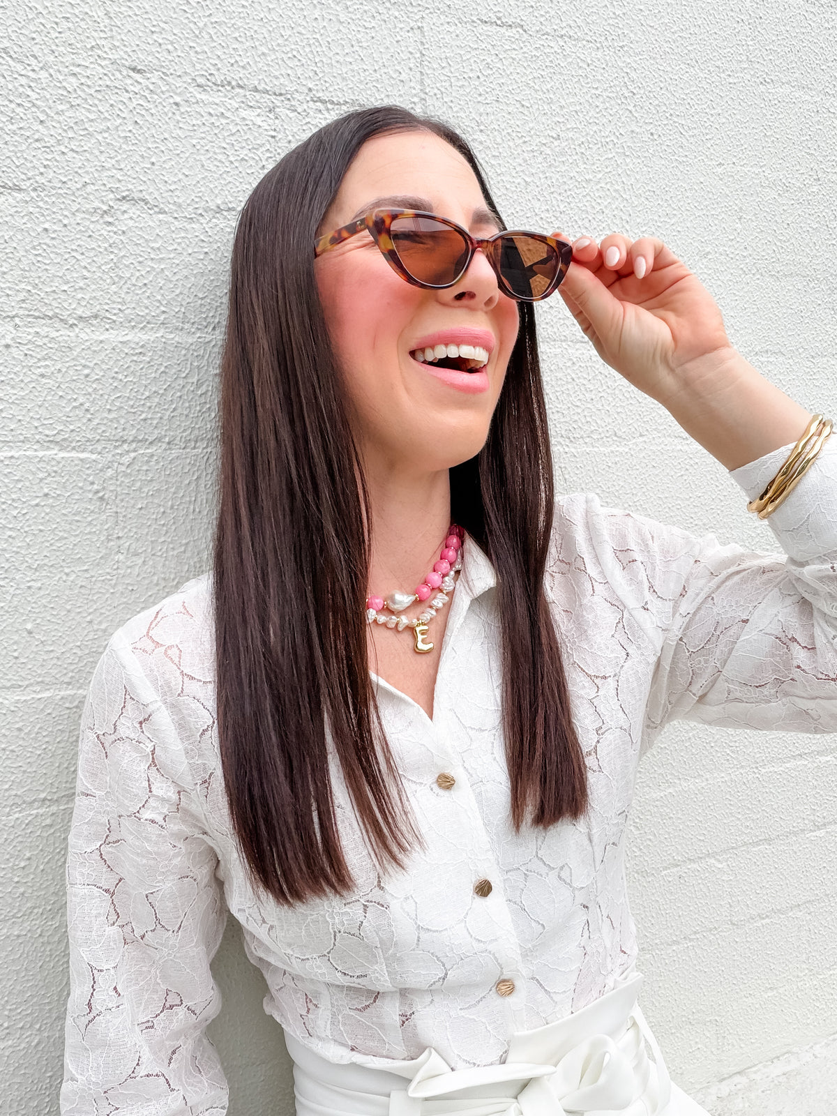 Sabrina Pearl Necklace