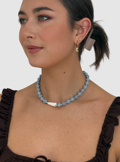 Isla Strand Necklace - Silver