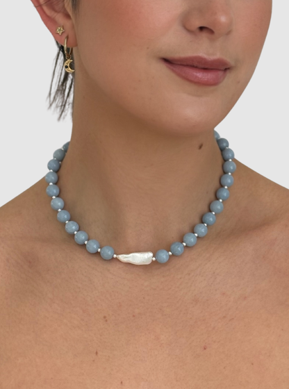 Isla Strand Necklace - Silver