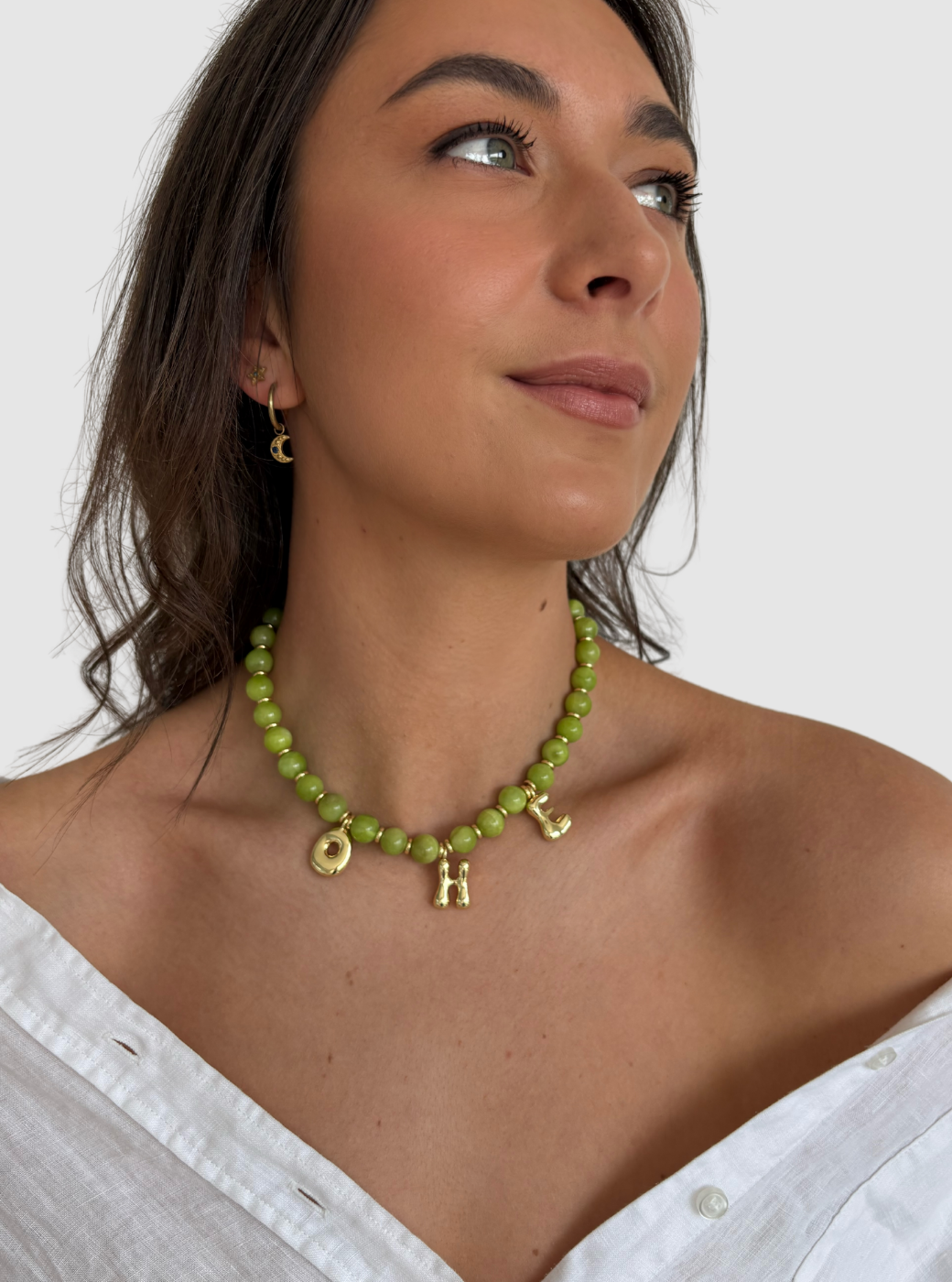 Selena Initial Necklace